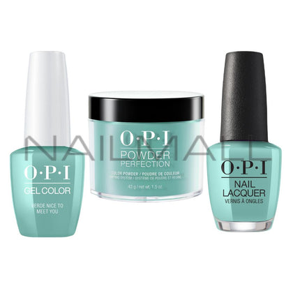 OPI	Spring 2020	Mexico City	Trio Set		Verde Nice to Meet You	M84 