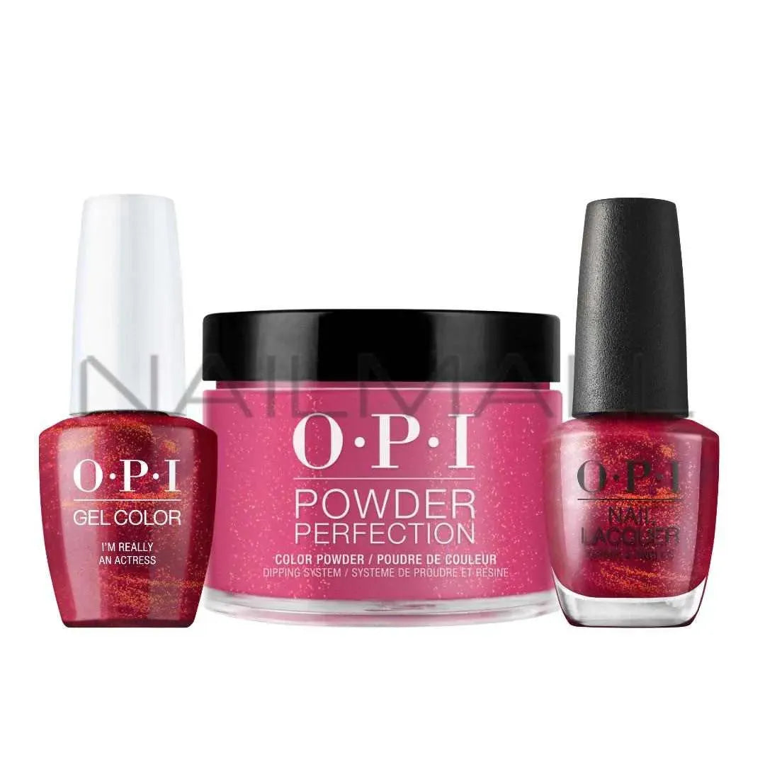 OPI	Spring 2021	Hollywood	Trio Set	I'm Really an Actress	H010 