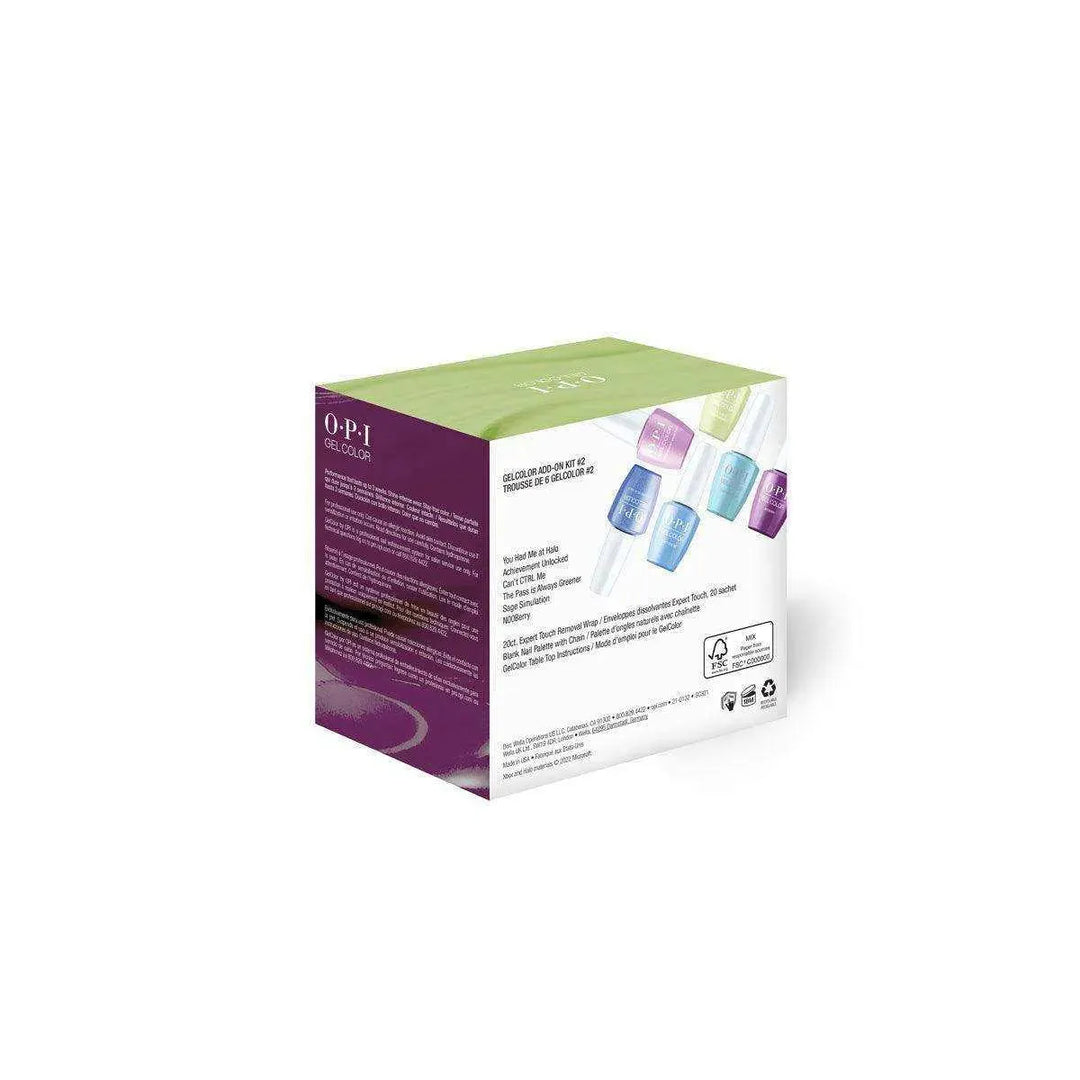 OPI Spring 2022 - Play the Palette Xbox Collection - GelColor Kit B 6pc Collection