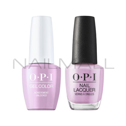 OPI	Spring 2022	Xbox	Gel Duo	Matching Gelcolor and Nail Polish	Achievement Unlocked	D60 