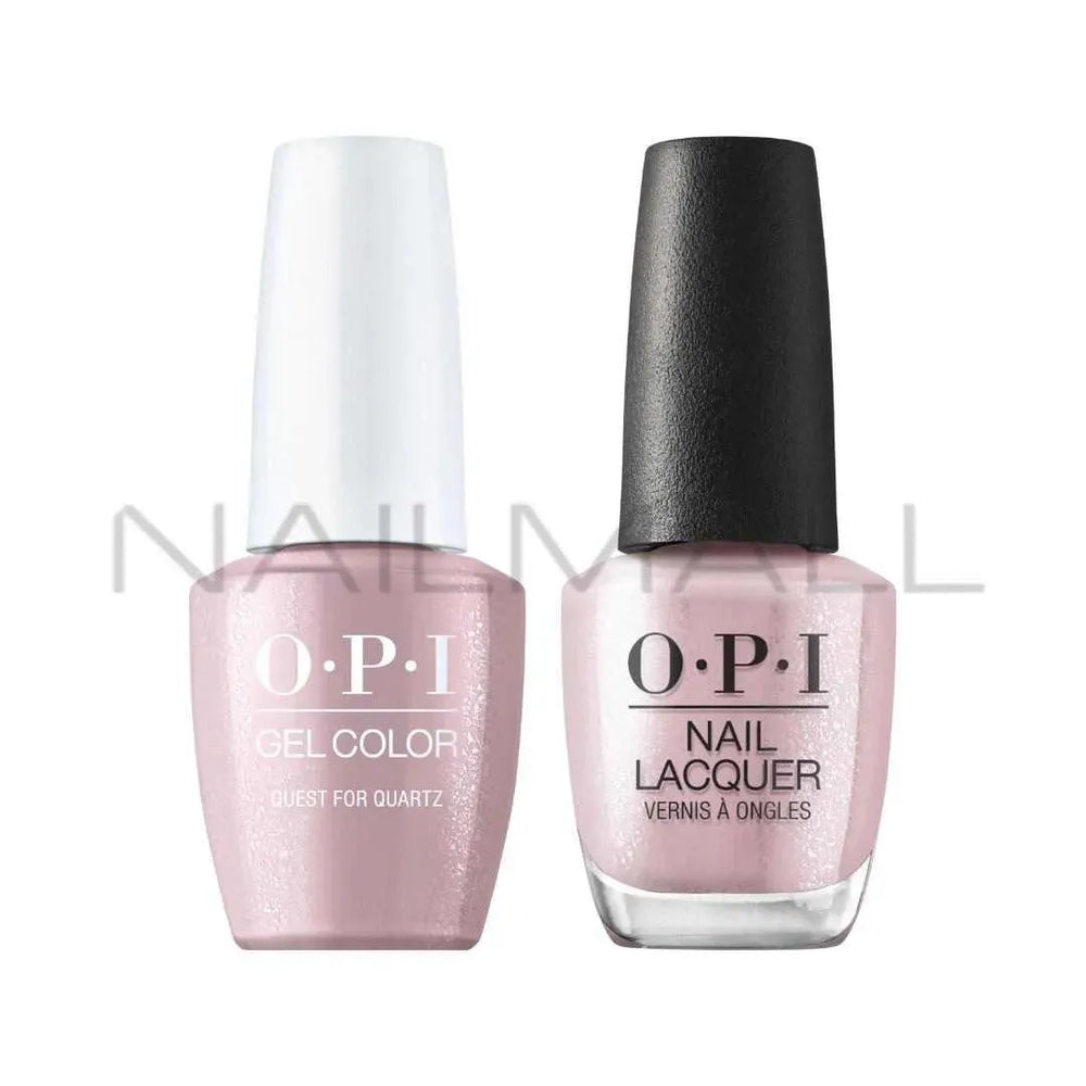 OPI	Spring 2022	Xbox	Gel Duo	Matching Gelcolor and Nail Polish	Quest for Quartz	D50
