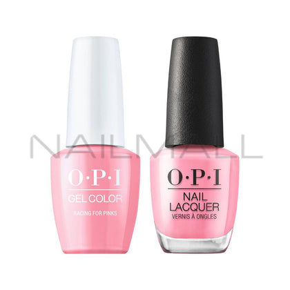 OPI	Spring 2022	Xbox	Gel Duo	Matching Gelcolor and Nail Polish	Racing for Pinks	D52 