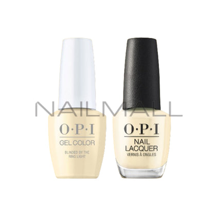 OPI	Spring 2023	Me, Myself and OPI	Gel Duo	Matching Gelcolor and Nail Polish	Blinded By the Ring Light	S03 