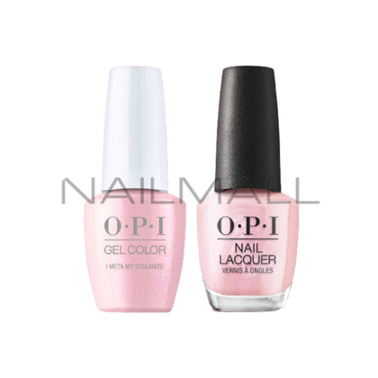 OPI	Spring 2023	Me, Myself and OPI	Gel Duo	Matching Gelcolor and Nail Polish	I Meta My Soulmate	S07 