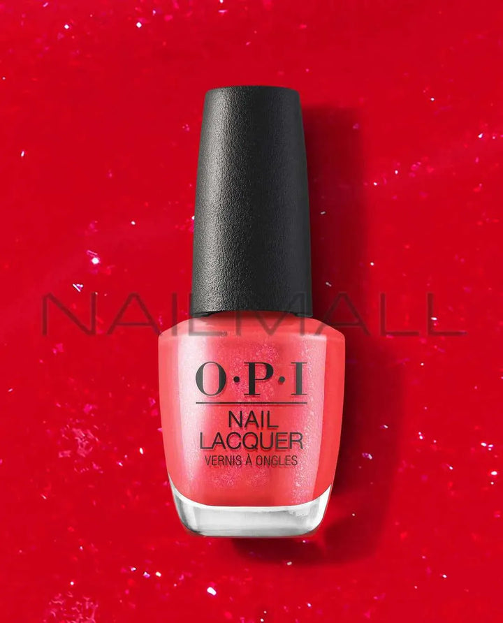 OPI	Spring 2023	Me, Myself and OPI	Nail Lacquer	Left Your Texts on Red	NLS010 