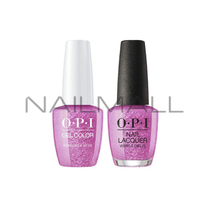 OPI	Summer 2020	Hidden Prism	Gel Duo	Matching Gelcolor and Nail Polish	Rainbows a Gogo	SR4 