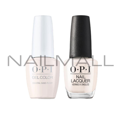 OPI	Summer 2021	Malibu	Gel Duo	Matching Gelcolor and Nail Polish	Coastal Sandtuary	N77 