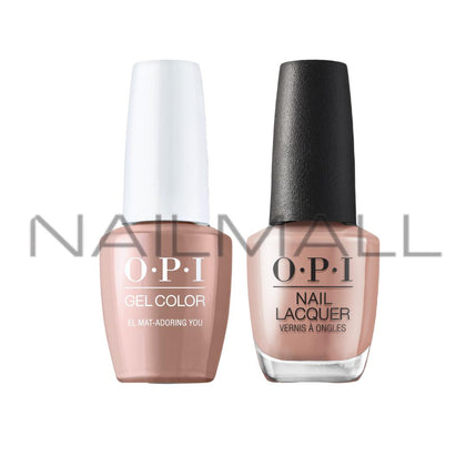 OPI	Summer 2021	Malibu	Gel Duo	Matching Gelcolor and Nail Polish	El Mat-Adoring You	N78 