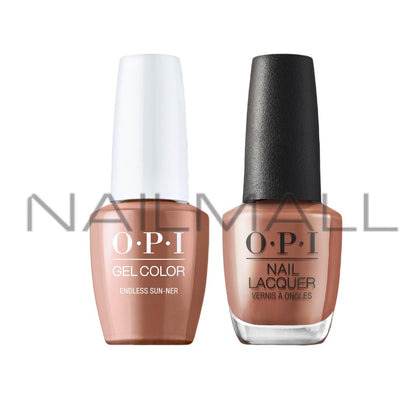 OPI	Summer 2021	Malibu	Gel Duo	Matching Gelcolor and Nail Polish	Endless Sun-ner	N79 