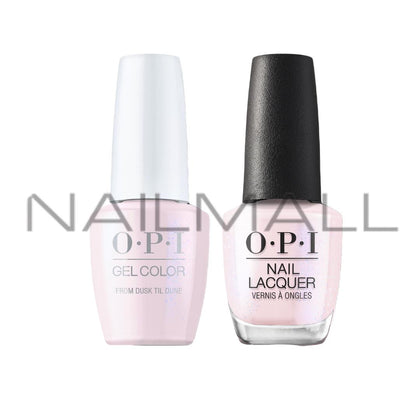 OPI	Summer 2021	Malibu	Gel Duo	Matching Gelcolor and Nail Polish	From Dusk Til Dune	N76 