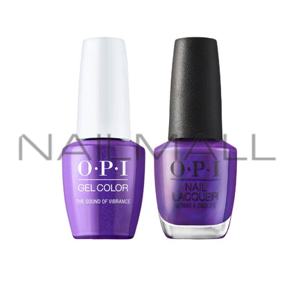 OPI	Summer 2021	Malibu	Gel Duo	Matching Gelcolor and Nail Polish	The Sound of Vibrance	N85 