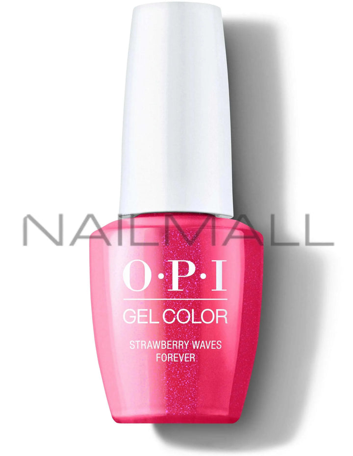OPI	Summer 2021	Malibu	Gelcolor	Strawberry Waves Forever	GCN84 