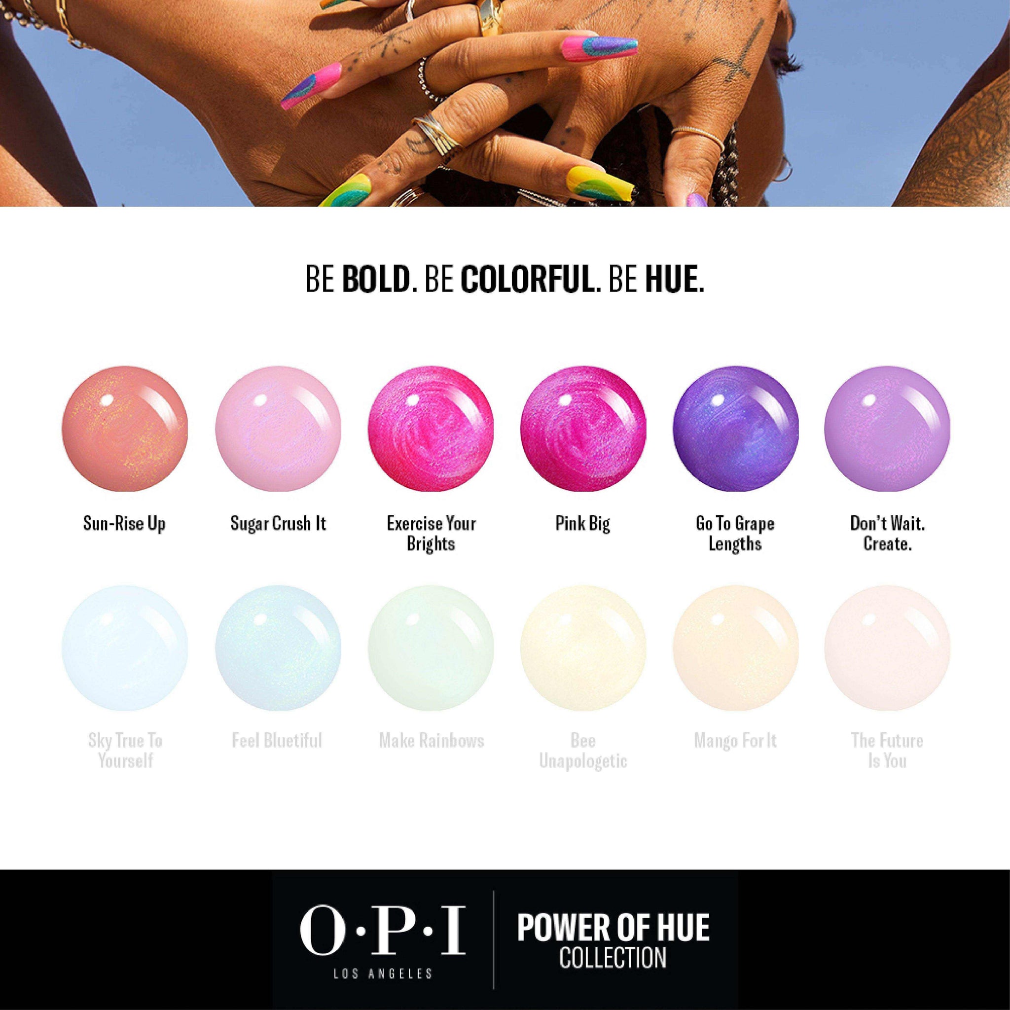 OPI Summer 2022 - Power of Hue Collection - GelColor Kit A 6pc