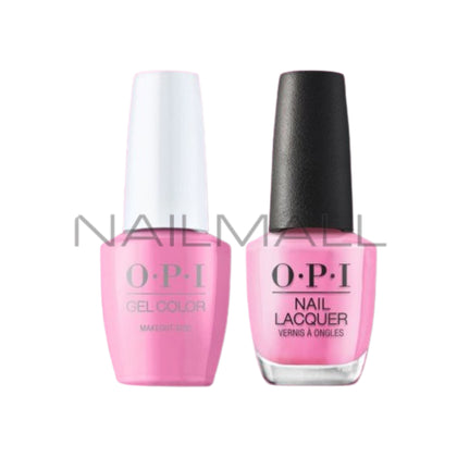 OPI	Summer 2023	Summer Makes the Rules	Gel Duo	Matching Gelcolor and Nail Polish	Makeout Side	P002 