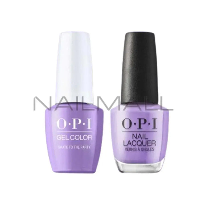 OPI	Summer 2023	Summer Makes the Rules	Gel Duo	Matching Gelcolor and Nail Polish	Skate to the Party	P007