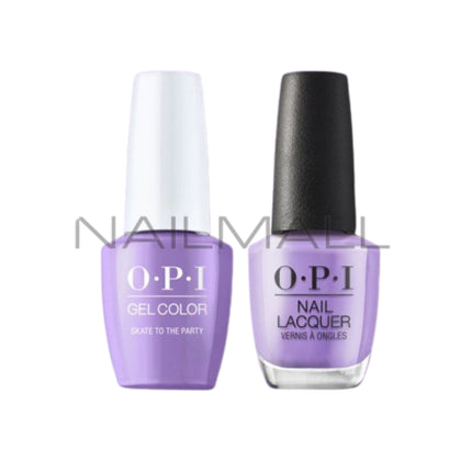 OPI	Summer 2023	Summer Makes the Rules	Gel Duo	Matching Gelcolor and Nail Polish	Skate to the Party	P007 