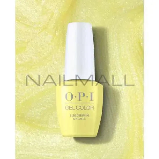 OPI	Summer 2023	Summer Makes the Rules	Gelcolor	Sunscreening My Calls	GCP003 