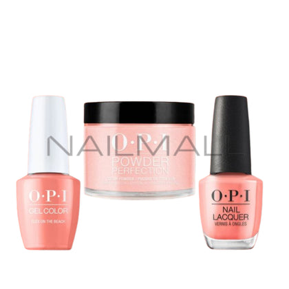 OPI	Summer 2023	Summer Makes the Rules	Trio Set	Flex On the Beach	P005 