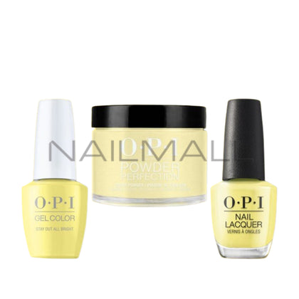 OPI	Summer 2023	Summer Makes the Rules	Trio Set	Stay Out All Bright	P008 