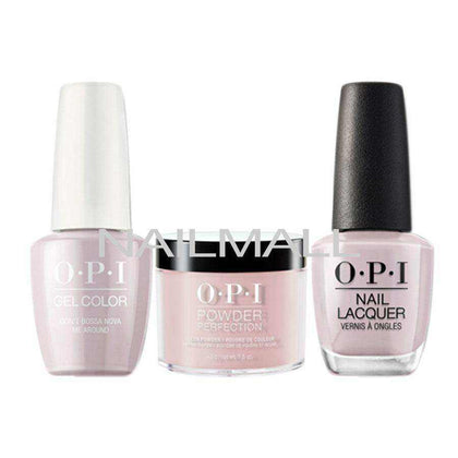 OPI Trio Set - A60 - Don't Bossa Nova Me Around OPI Trio Set - Gel, Lacquer, & Dip