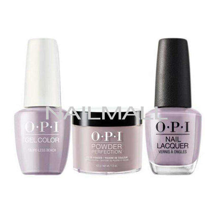 OPI Trio Set - A61 - Taupeless Beach OPI Trio Set - Gel, Lacquer, & Dip