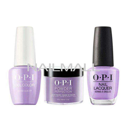 OPI Trio Set - B29 - Do You Lilac It OPI Trio Set - Gel, Lacquer, & Dip