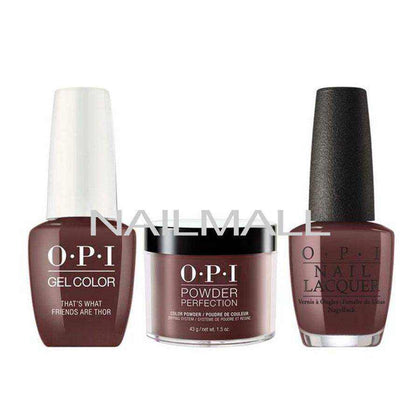 OPI Trio Set - I54 - That's What Friends Are Thor OPI Trio Set - Gel, Lacquer, & Dip