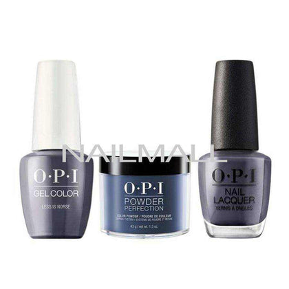 OPI Trio Set - I59 - Less In Norse OPI Trio Set - Gel, Lacquer, & Dip