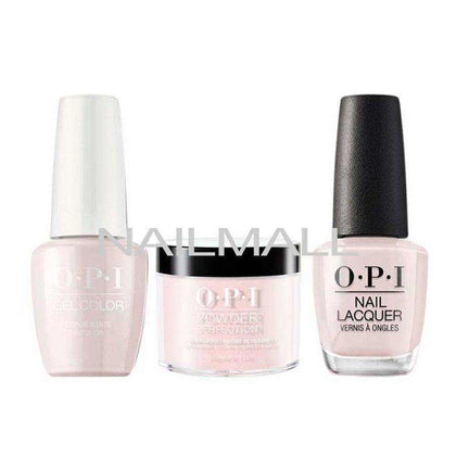 OPI Trio Set - L16 - Lisbon Wants Moor OPI OPI Trio Set - Gel, Lacquer, & Dip