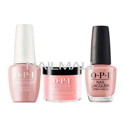 OPI Trio Set - L17 - You've Got Nata On Me OPI Trio Set - Gel, Lacquer, & Dip