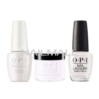 OPI Trio Set - L26 - Suzi Chases Portu-geese OPI Trio Set - Gel, Lacquer, & Dip