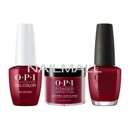 OPI Trio Set - L87 - Malaga Wine OPI Trio Set - Gel, Lacquer, & Dip