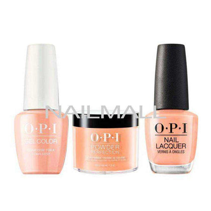 OPI Trio Set - N58 - Crawfishin' For A Compliment OPI Trio Set - Gel, Lacquer, & Dip