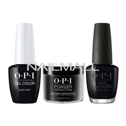 OPI Trio Set - T02 - Black Onyx nailmall