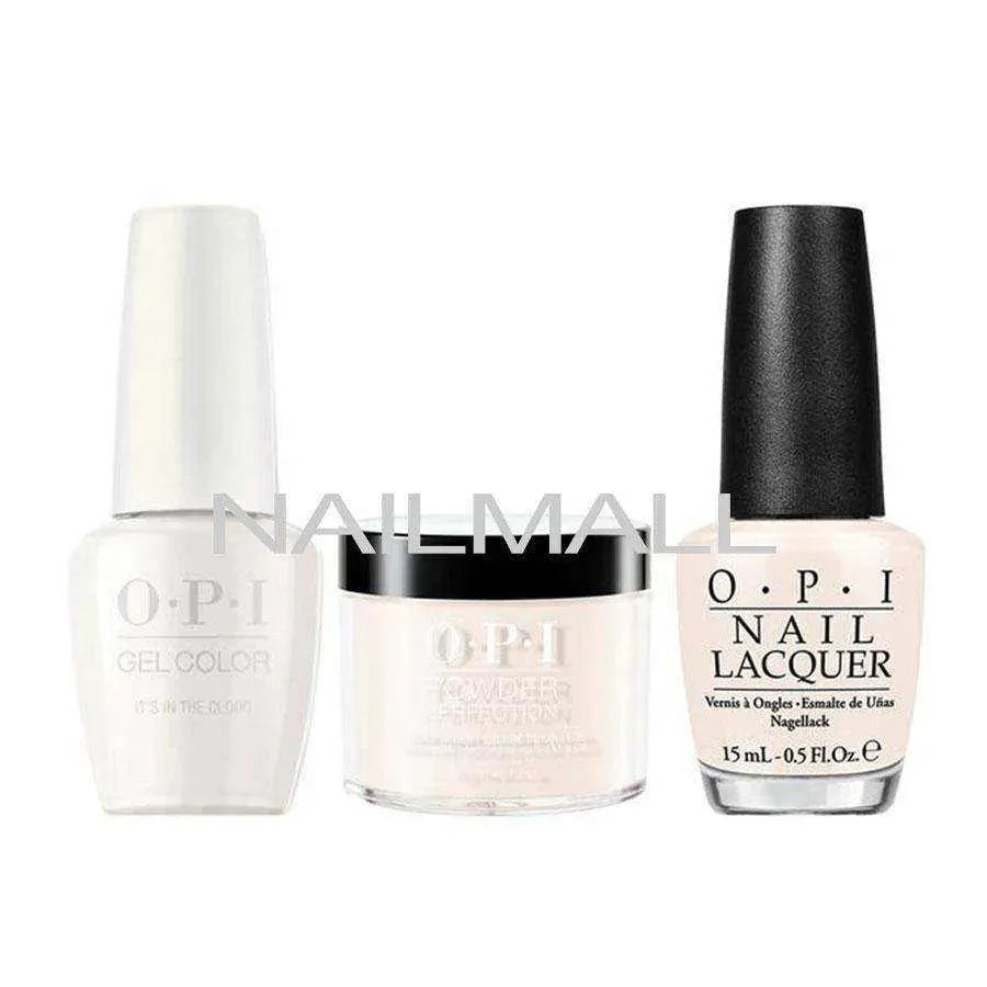 OPI Trio Set - T71 - It's in The Cloud OPI Trio Set - Gel, Lacquer, & Dip