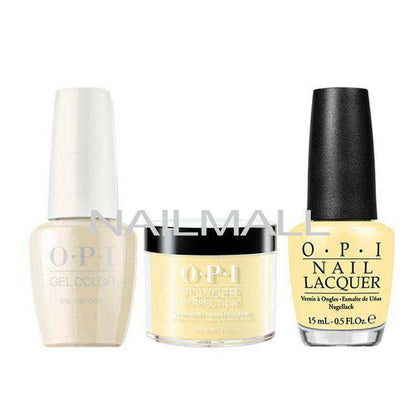 OPI Trio Set - T73 - One Chic Chick OPI Trio Set - Gel, Lacquer, & Dip