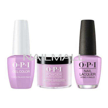 OPI Trio Set - V34 - Purple Palazzo Pants OPI Trio Set - Gel, Lacquer, & Dip