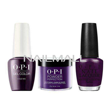 OPI Trio Set - V35 - O Suzi Mio OPI Trio Set - Gel, Lacquer, & Dip