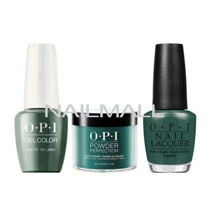 OPI Trio Set - W54 - Stay Off The Lawn! nailmall