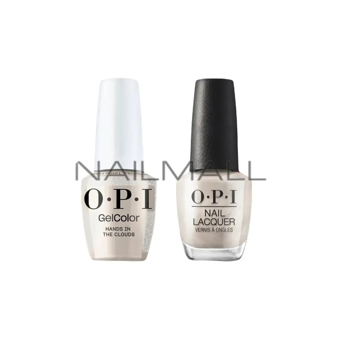 Hand's in the Clouds	S037 - OPI	Spring 2025	OPI'm Dreaming	Gel Duo	Matching Gelcolor and Nail Polish