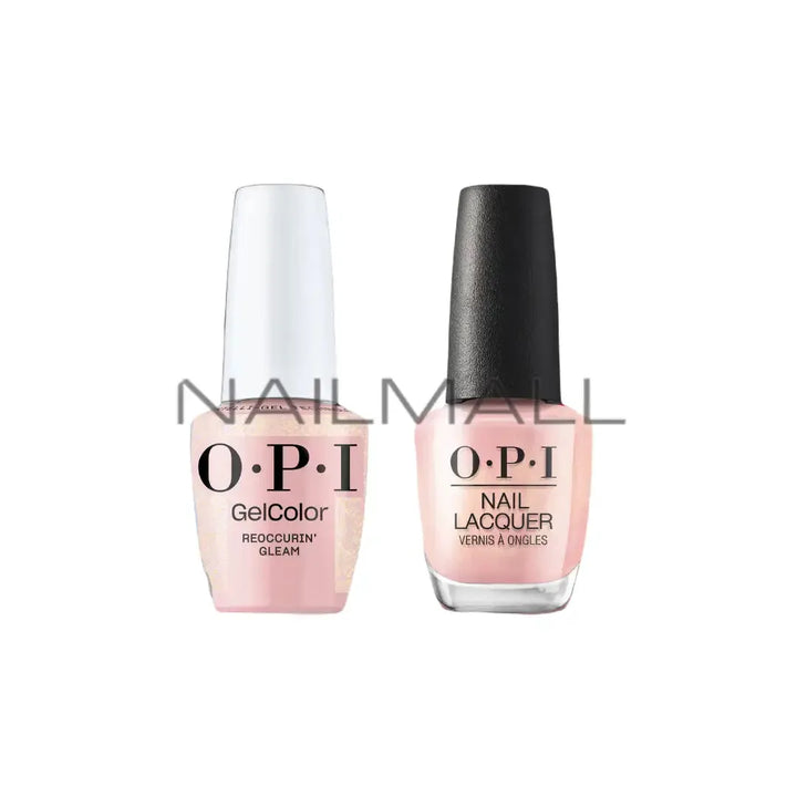 Reoccurin' Gleam	S039 - OPI	Spring 2025	OPI'm Dreaming	Gel Duo	Matching Gelcolor and Nail Polish