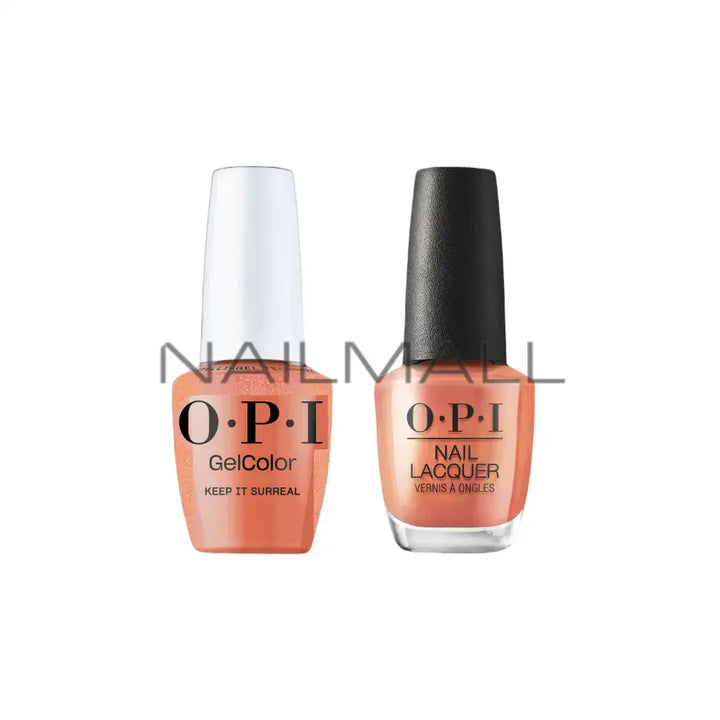 Keep It Surreal	S041 - OPI	Spring 2025	OPI'm Dreaming	Gel Duo	Matching Gelcolor and Nail Polish