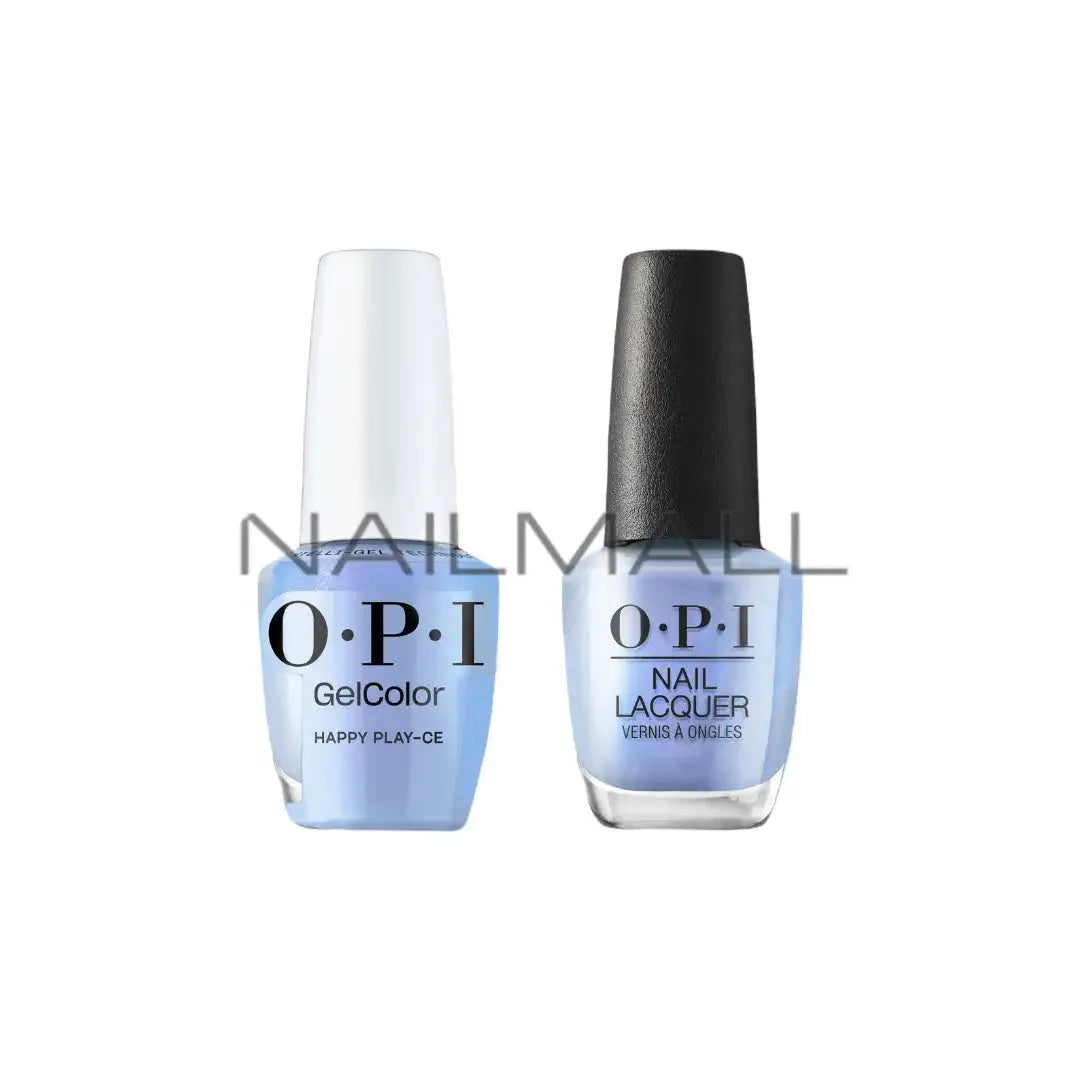 Happy Play-ce	S043 - OPI	Spring 2025	OPI'm Dreaming	Gel Duo	Matching Gelcolor and Nail Polish