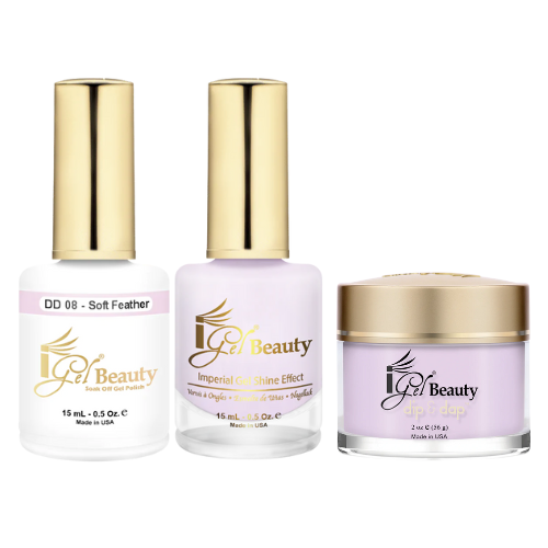 DD08 - Soft Feather - iGel Beauty Trio