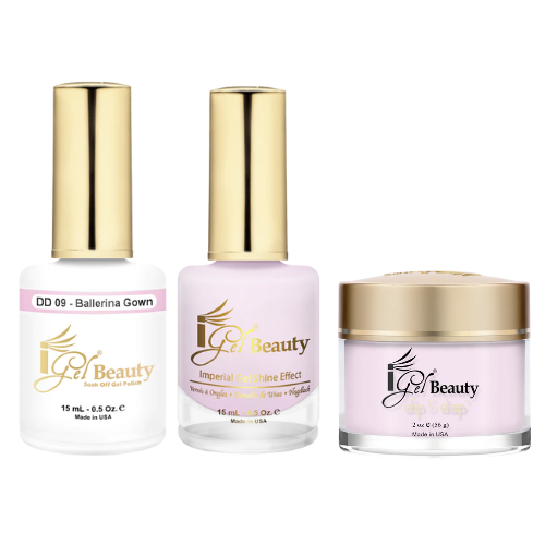 DD09 - Ballerina Gown - iGel Beauty Trio