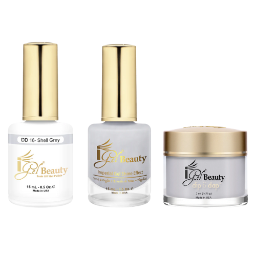 DD16 - Shell Grey - iGel Beauty Trio
