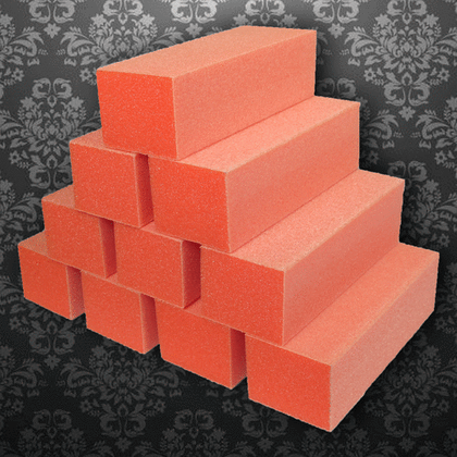 Orange Buffer White Grit Premium 3-Way Buffers