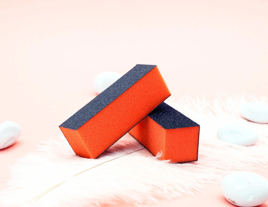 Buff Bloom 3-Way Buffers - Orange & Black 080/080 (500 pieces)