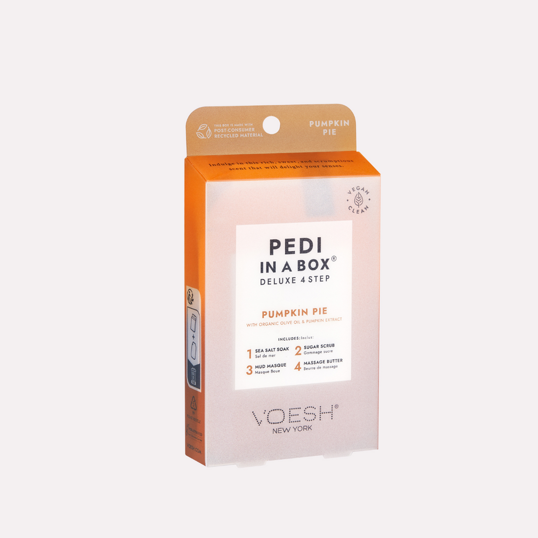 VOESH Pedi in a Box 4 Step Pumpkin Pie | Limited Edition