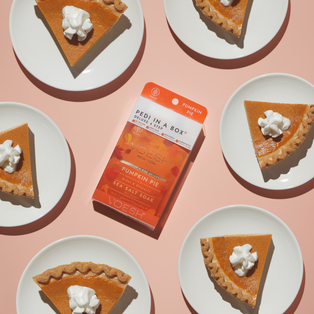 VOESH Pedi in a Box 4 Step Pumpkin Pie | Limited Edition
